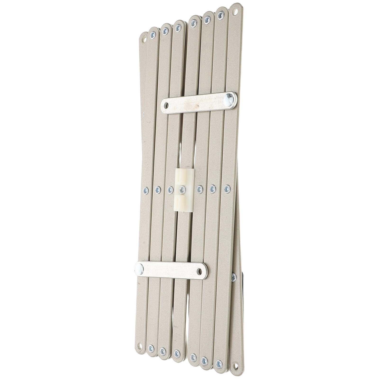 Étendoir extensible en acier robuste et compact pour le séchage du linge
