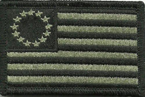 Tactical Betsy Ross Flag Patch - Foliage/ACU