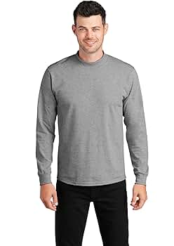 Port & Company Essential Mock Turtleneck-PC61M-S-Athletic