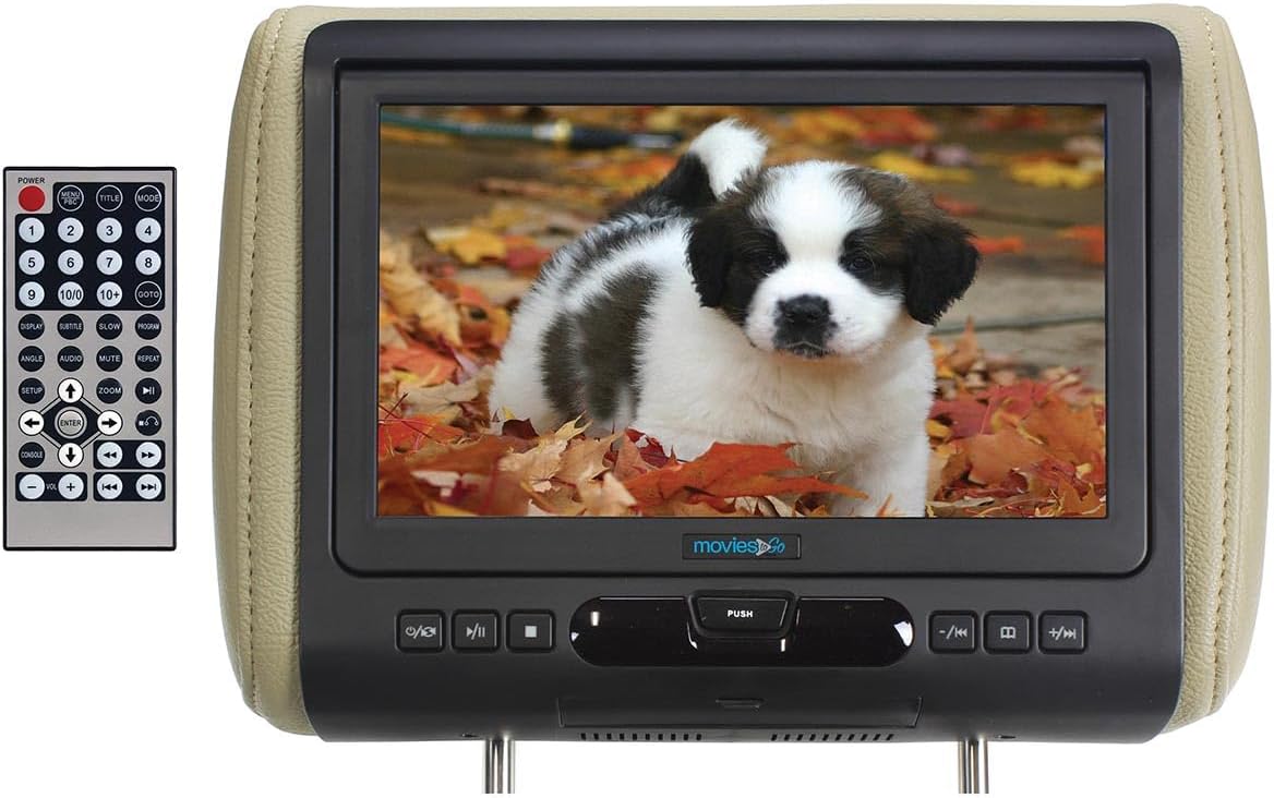 Audiovox AVXMTGHR9HD Single 9 Headrest w. DVD