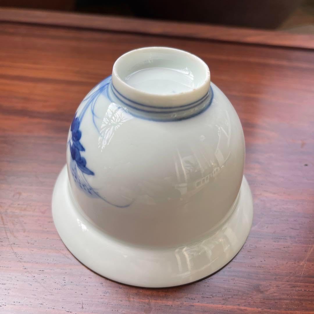 古伊万里　鍋島蕎麦猪口　向付　染付 古伊万里 鍋島蕎麦猪口 向付 染付