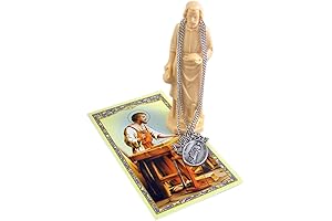St. Joseph Statue Home Seller Kit With Prayer Card And Medal