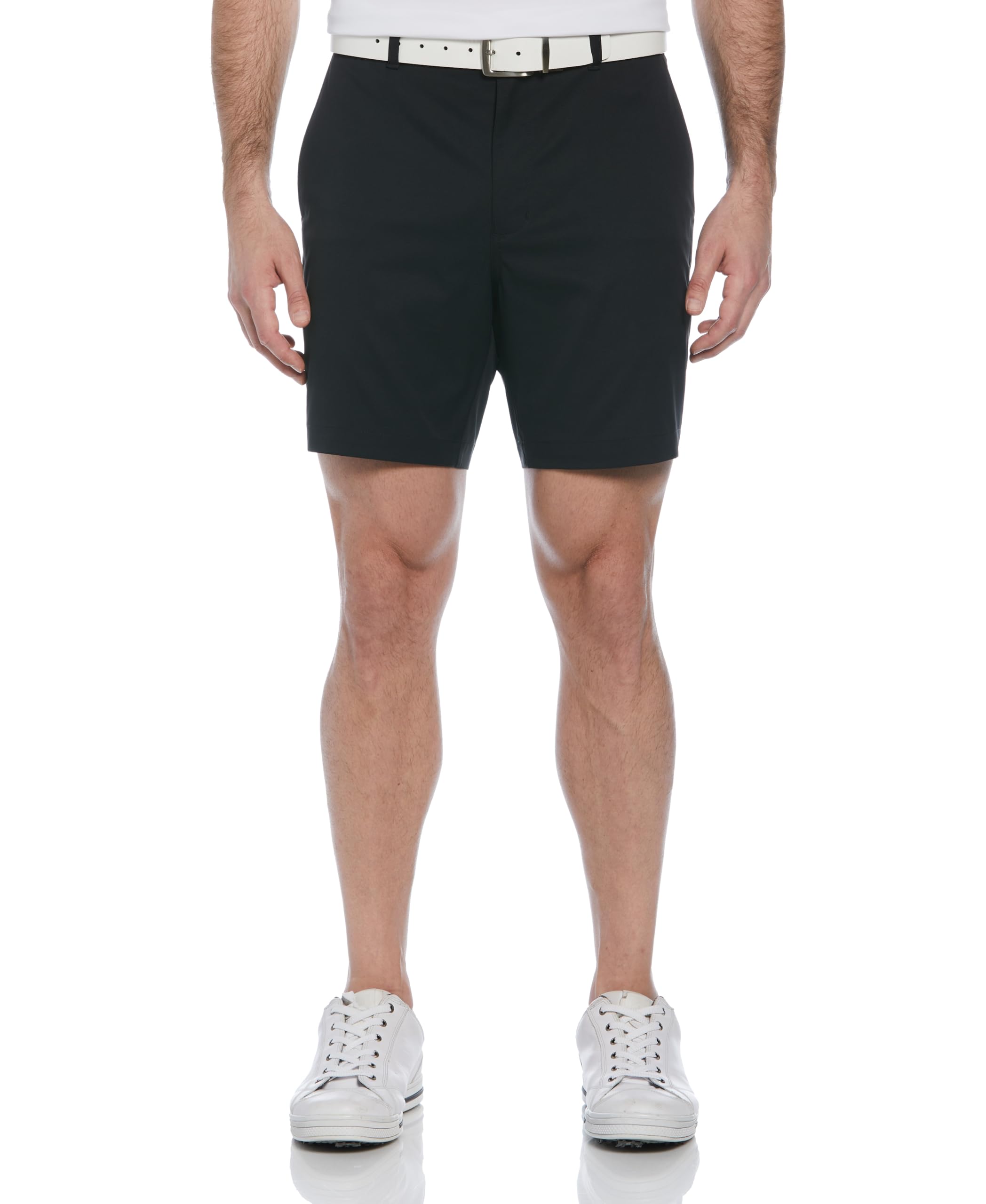  PGA TOUR Men's Performance Stretch Golf Shorts for Active Play in Comfortable Fit
| PGA TOUR Mens 7" Flat Front Stretch