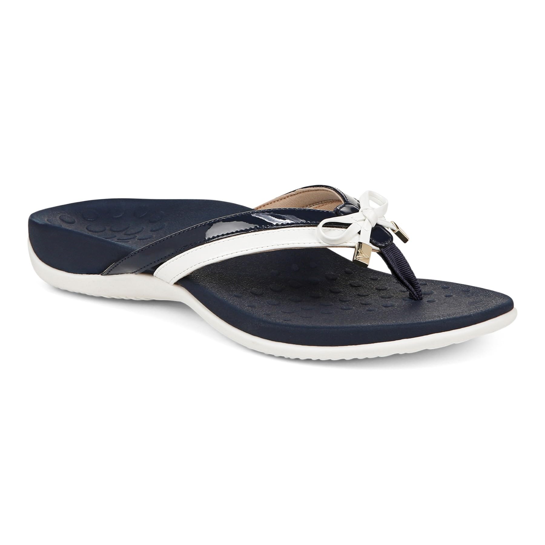 Vionic Women's Rest Bella X Flip Flop-Comfotable Slide On Toe Posts Sandals with Orthotic Insole Arch Support, Medium and Wide Widths, Sizes 5-11, Women's Sandals