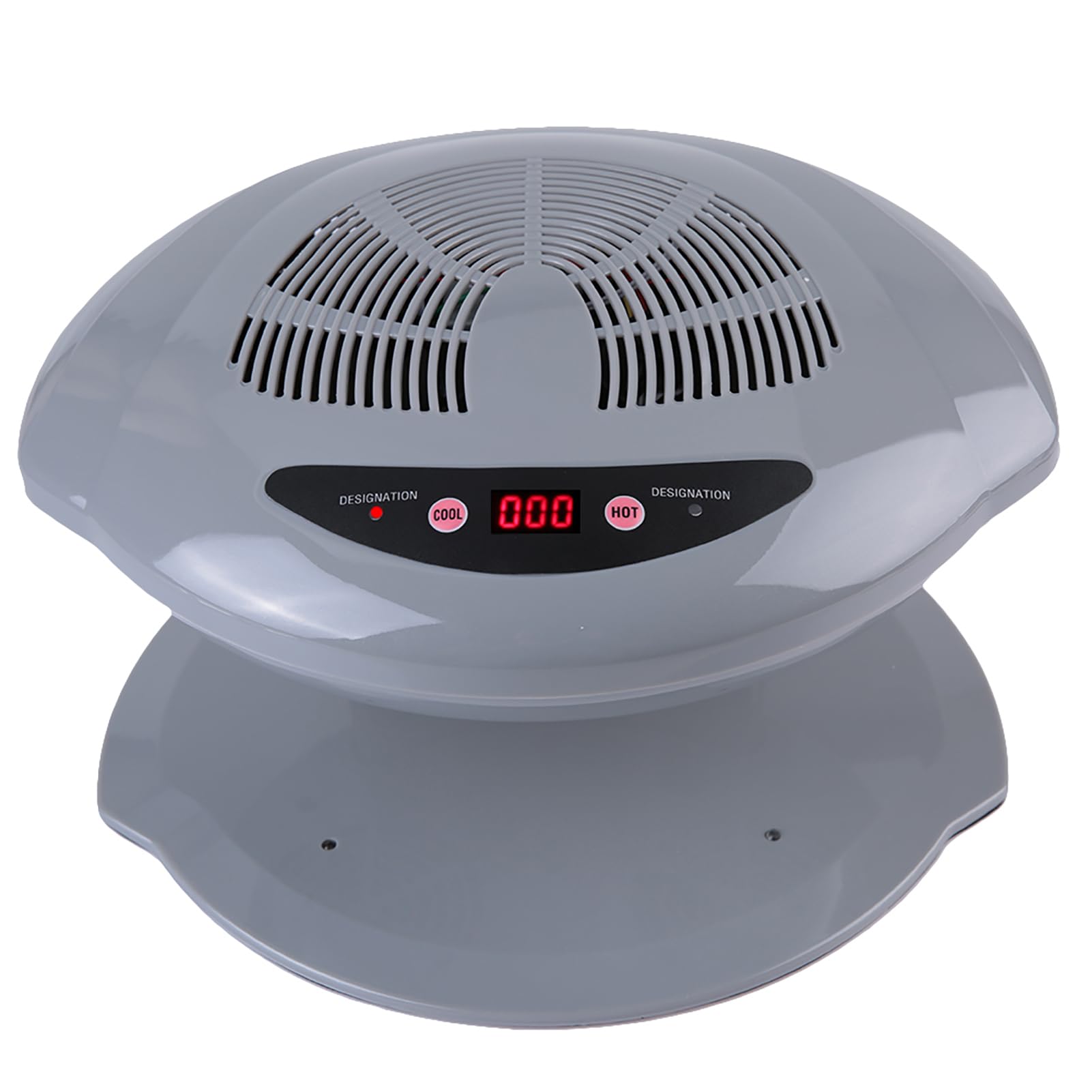 KIMISS Essiccatore di Unghie Ad Aria Calda e Fredda - Ventola di Manicure Professionale con Sensore Intelligente, modalità di Regolabile e Luci a LED per e Piedi (Plug 220v)