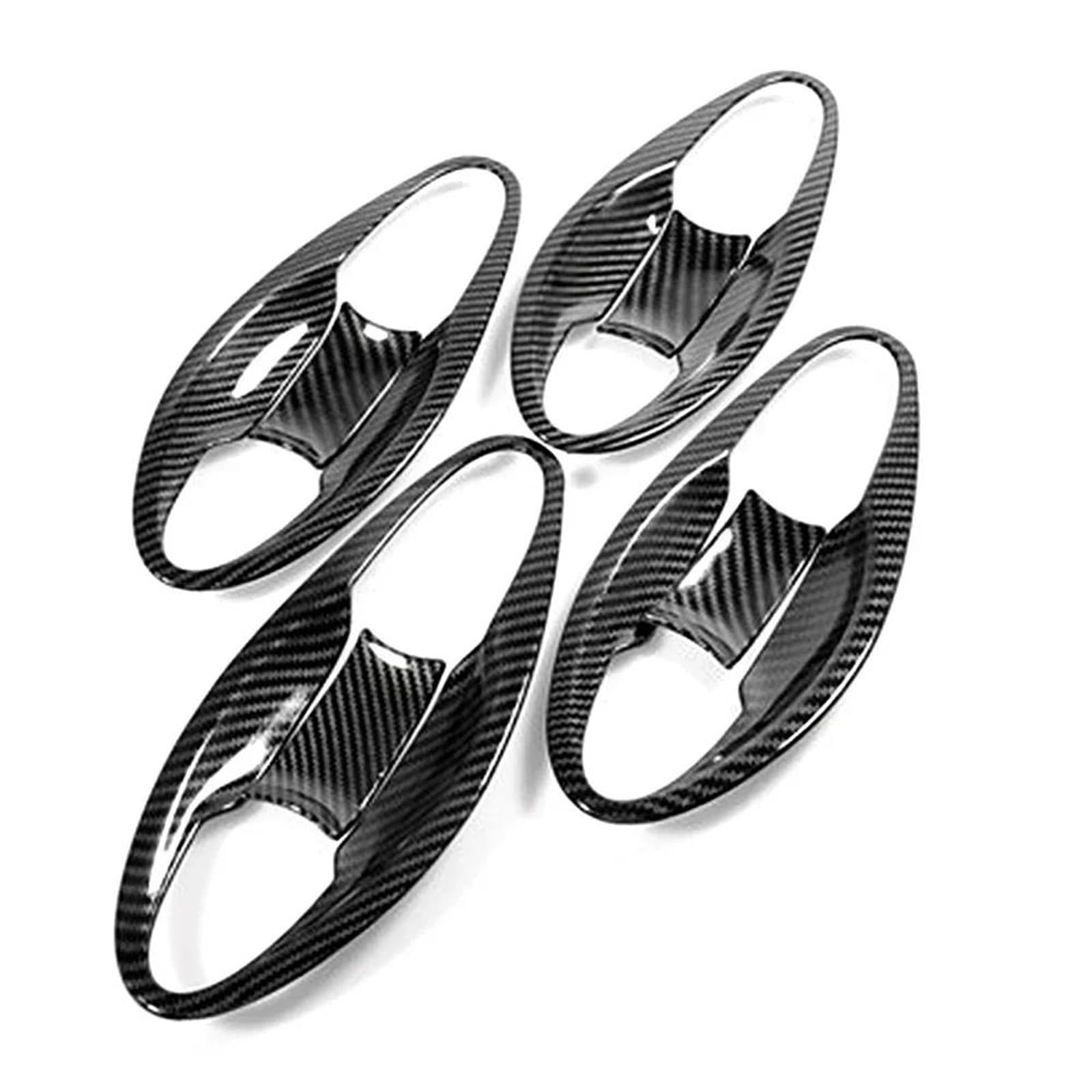 YSDSLS Sleek Door Handle for City for GM4 GM5 GM6 2014-2020 Exterior Car Door Handle Cover Door Bowl Trim Moulding Frame Bezel