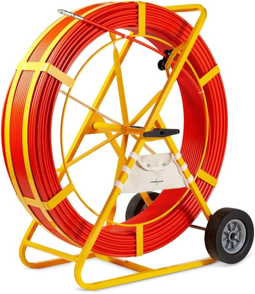 Jameson 11-38-1500M Mega Buddy Duct Conduit Rodder, 1/2 in x 1500 ft.