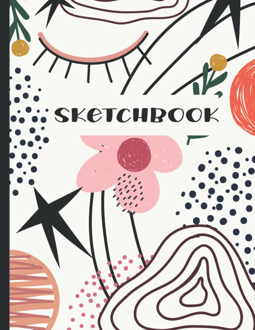 Sketchbook: For Teen Girls With Cute Abstract Pattern Design | Drawing Pad/Sketch Pad For Drawing, Doodling, Colouring, Sketching And Writing