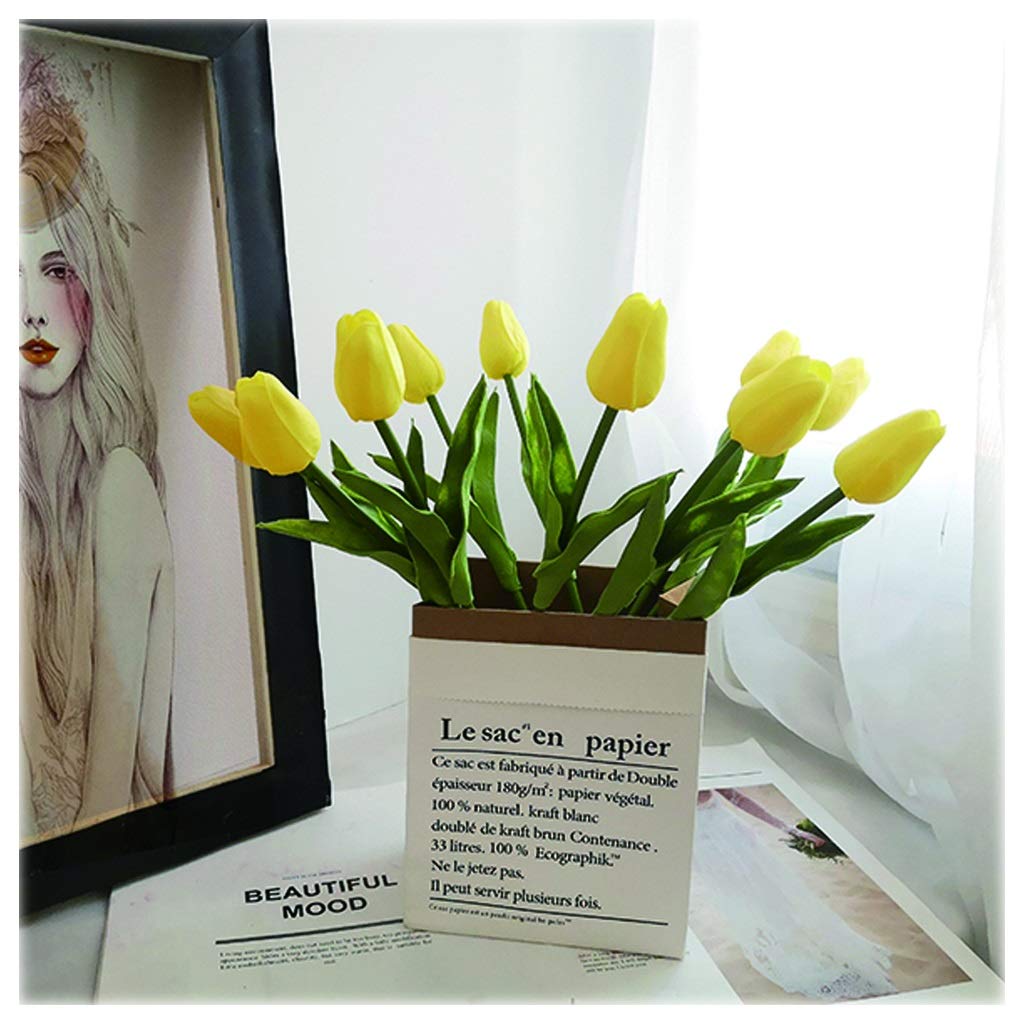 Tulipes artificielles 10 têtes une excellente idée de cadeau pour la Fête des Mères