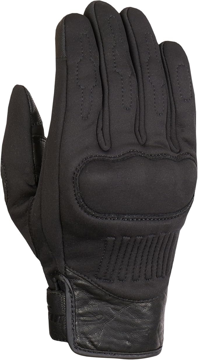 Furygan TD SOFT D3O Gants Moto Homme - Cuir de Chèvre, D3O, Ajustement, Manipulation, Protection - Protection Supérieure - Ecran tactile