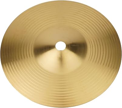 Brass Drum Cymbals Set 6 8 10 12 14 16 Inch for Splash Crash Hi-Hat Percussion, Vibrant Resonance, Suitable for Beginners and Professional Players6inch