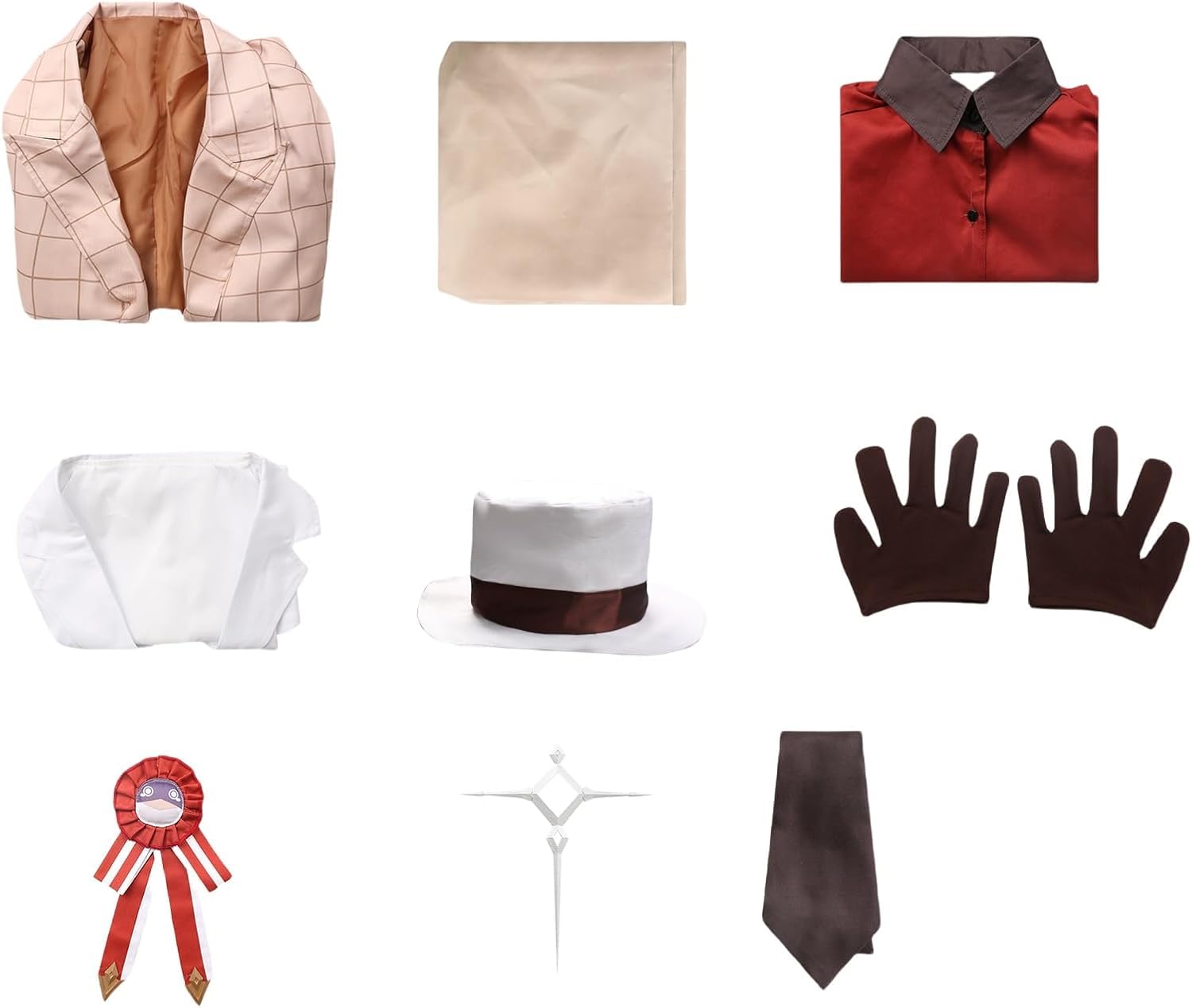 Amazon.co.jp: タルタリヤ 原神 FES コラボコスチューム ウィッグ付き