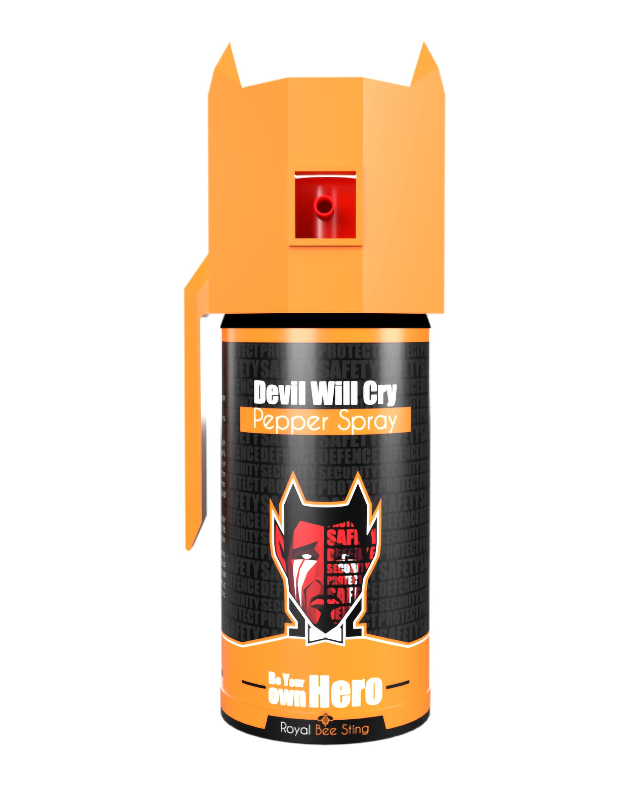 Pepper Spray for Women Safety Self Defence of Men, Girls and Elderly with Glass Breaker Cap and Holster 35G, Set of 1, Orange-image-43