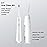 2-1 Oral Clean Kit- Water Dental flosser & Electric Toothbrush Combo- Brushing & Flossing- for Teeth Cleaning and Gum Health (White)