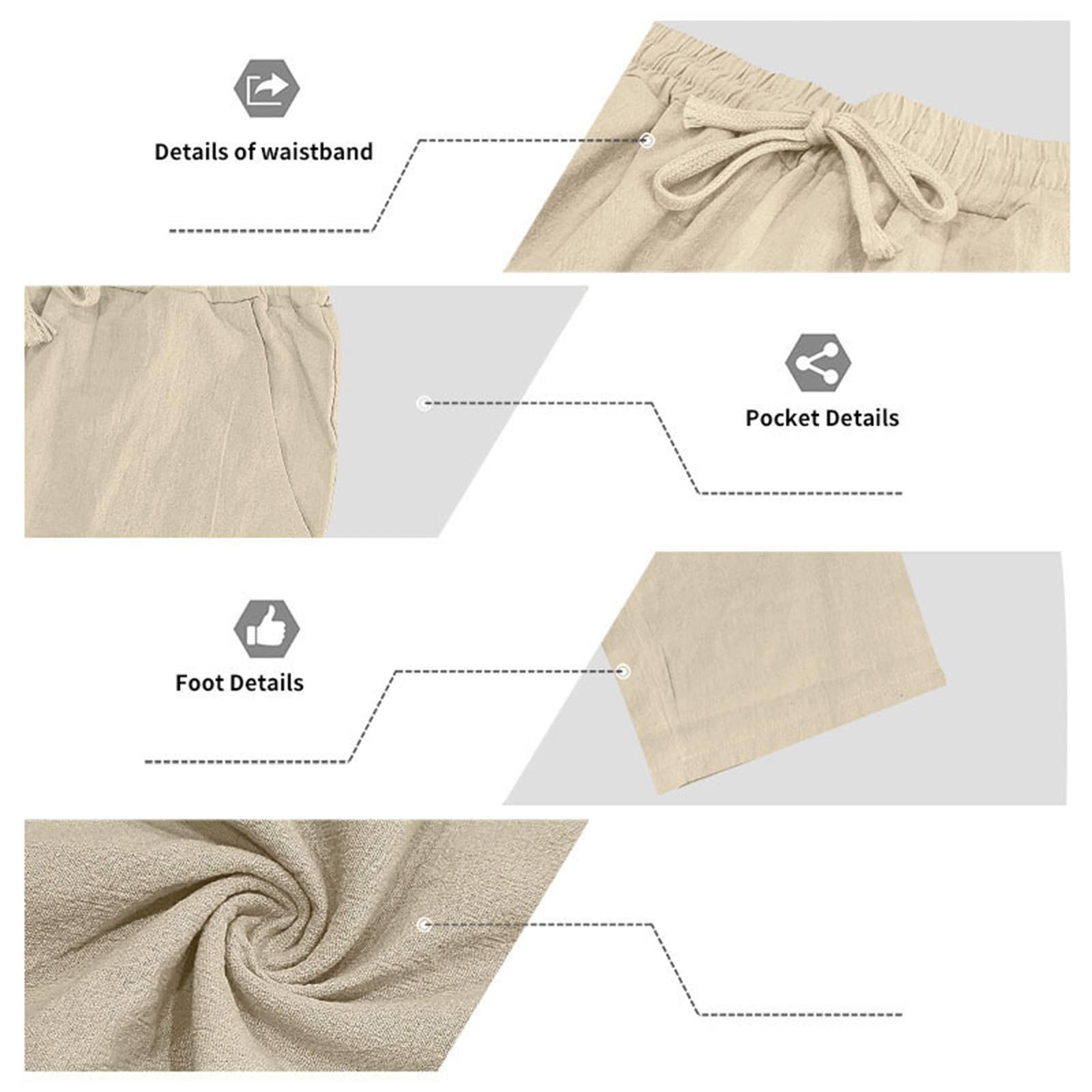 Ensemble Homme 2 Pièces en Lin Printemps Été 2026,T-Shirt À Capuche Et Pantalon Tenues D'Été Manches Longues Ensemble Jogging Homme Chemise Boutonnée Survêtement Ensembles Streetwear Loisirs