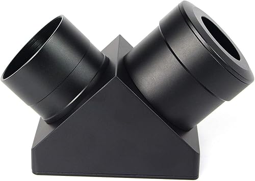 SVBONY Espejo dieléctrico de 2 pulgadas 90 grados diagonal para telescopio astronómico con adaptador de 1,25 pulgadas