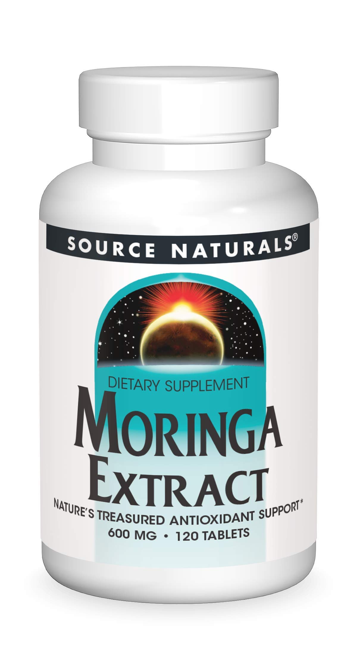 SOURCE NATURALS Moringa Extract Tablet, 120 Count
