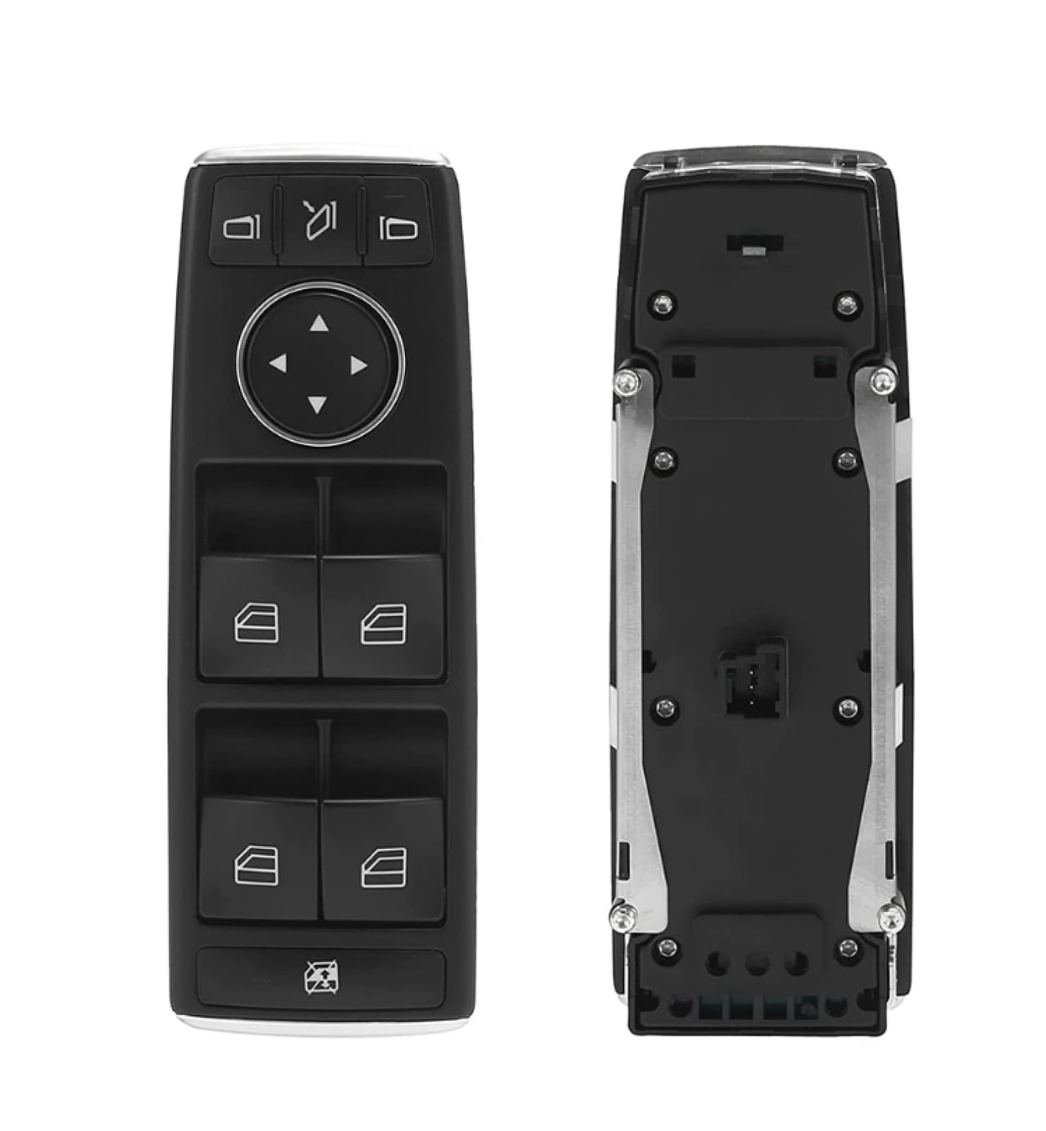 Electric Window Switch Push Button Switch Front Left Master 3 Pins for Mercedes-Benz G63 AMG 2013-2018 6.19-3 OEM:A1669054400 1669054400