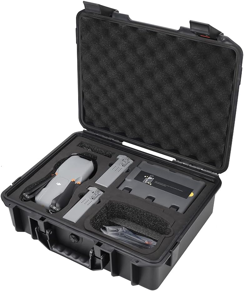 HUL Military Spec Waterproof Carrying Case for DJI Air 3 with DJI Controller and Accessories