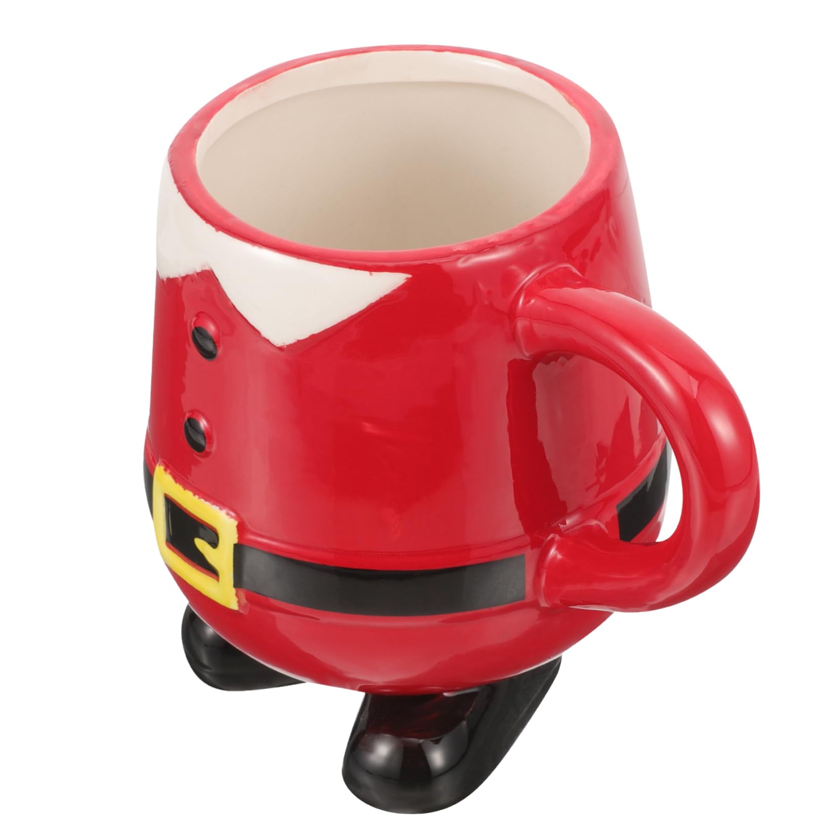 Taza De Cerámica Navideña Diseño De Muñeco Papá Noel para Café y Decoración Fiestas De Navidad
