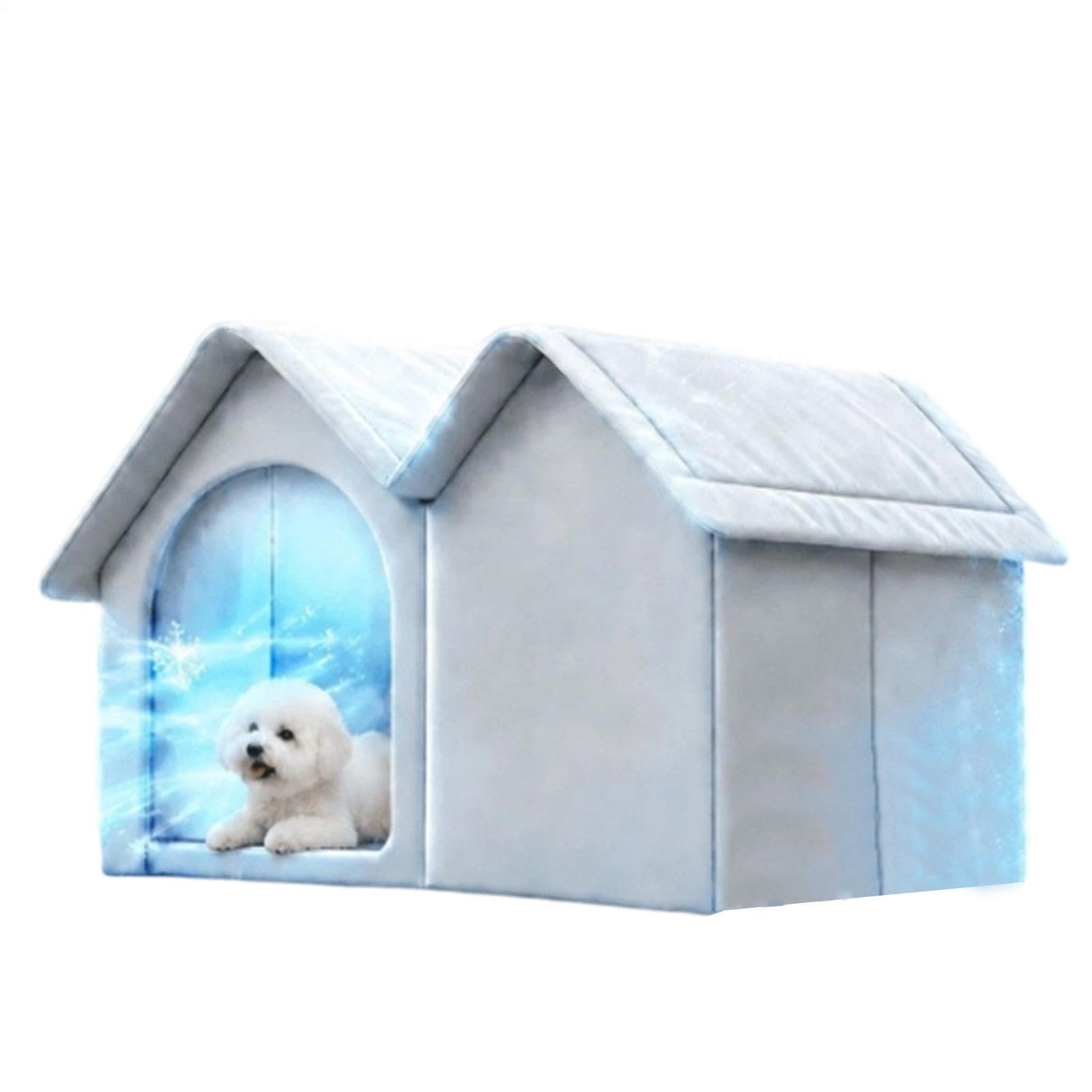 Niche pour Chien AC Enclos Isolé en Tissu Oxford