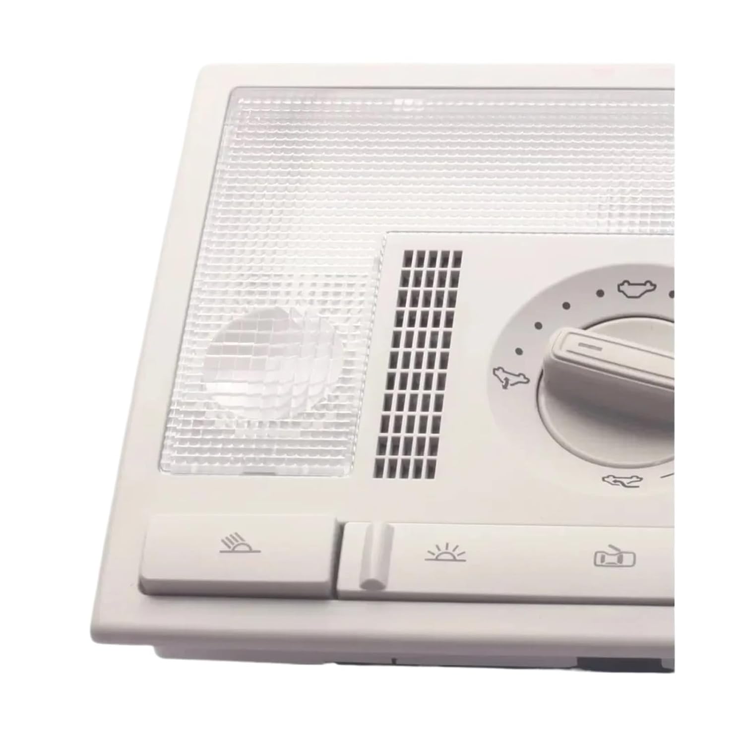 6Q0947105 Car Interior Reading Light Lamp Switch，Compatible for VW Polo(Grey with sunroof)