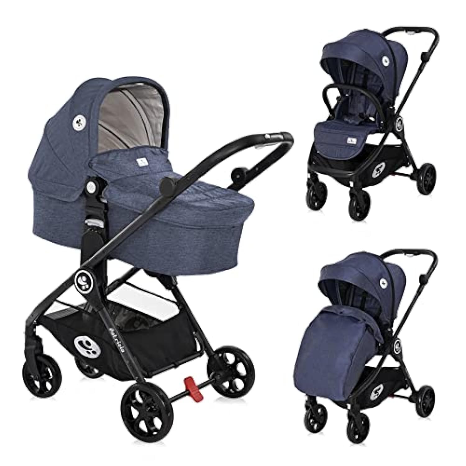 LorelliBaby Stroller Patrizia Blue