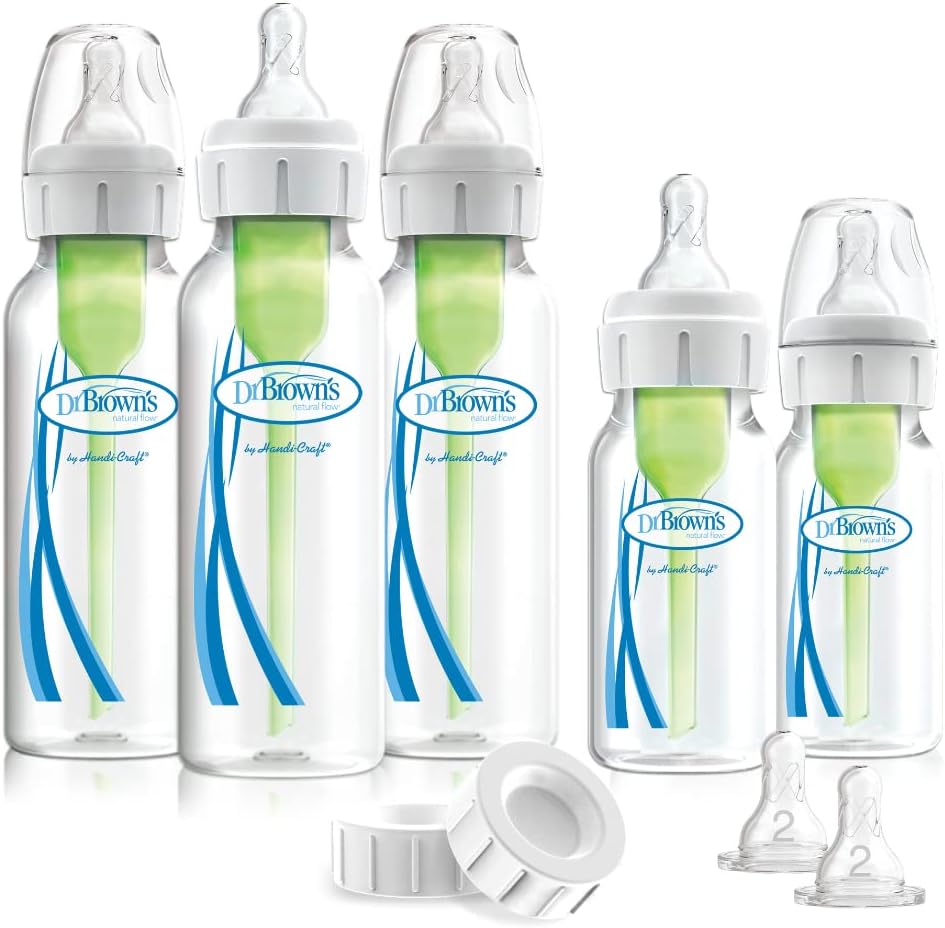 Options Narrow Feeding Set, Clear - Packaging may vary