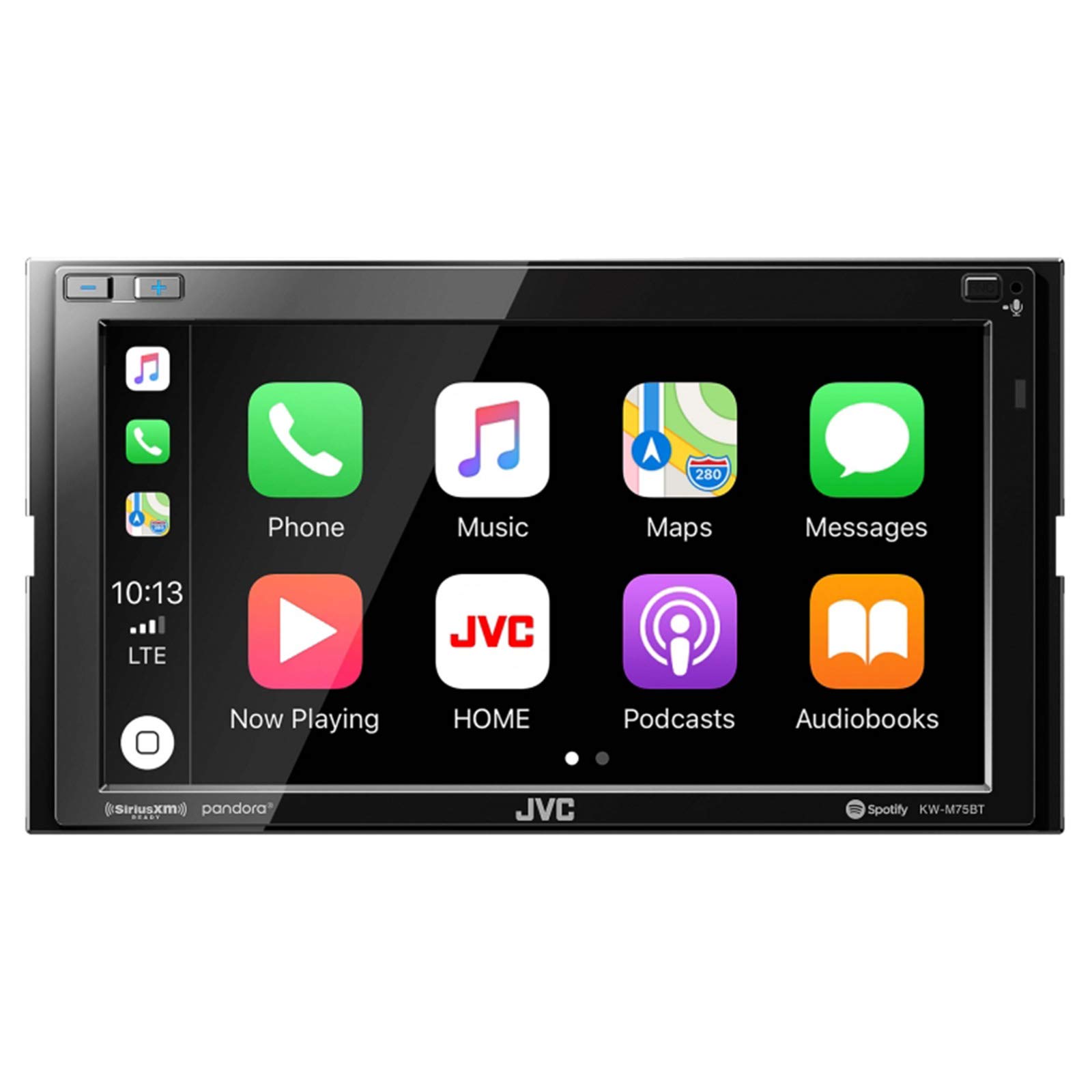 JVC KWM750BT Compatible with Apple Carplay Android Auto Car Multimedia Player - Double Din Car Stere