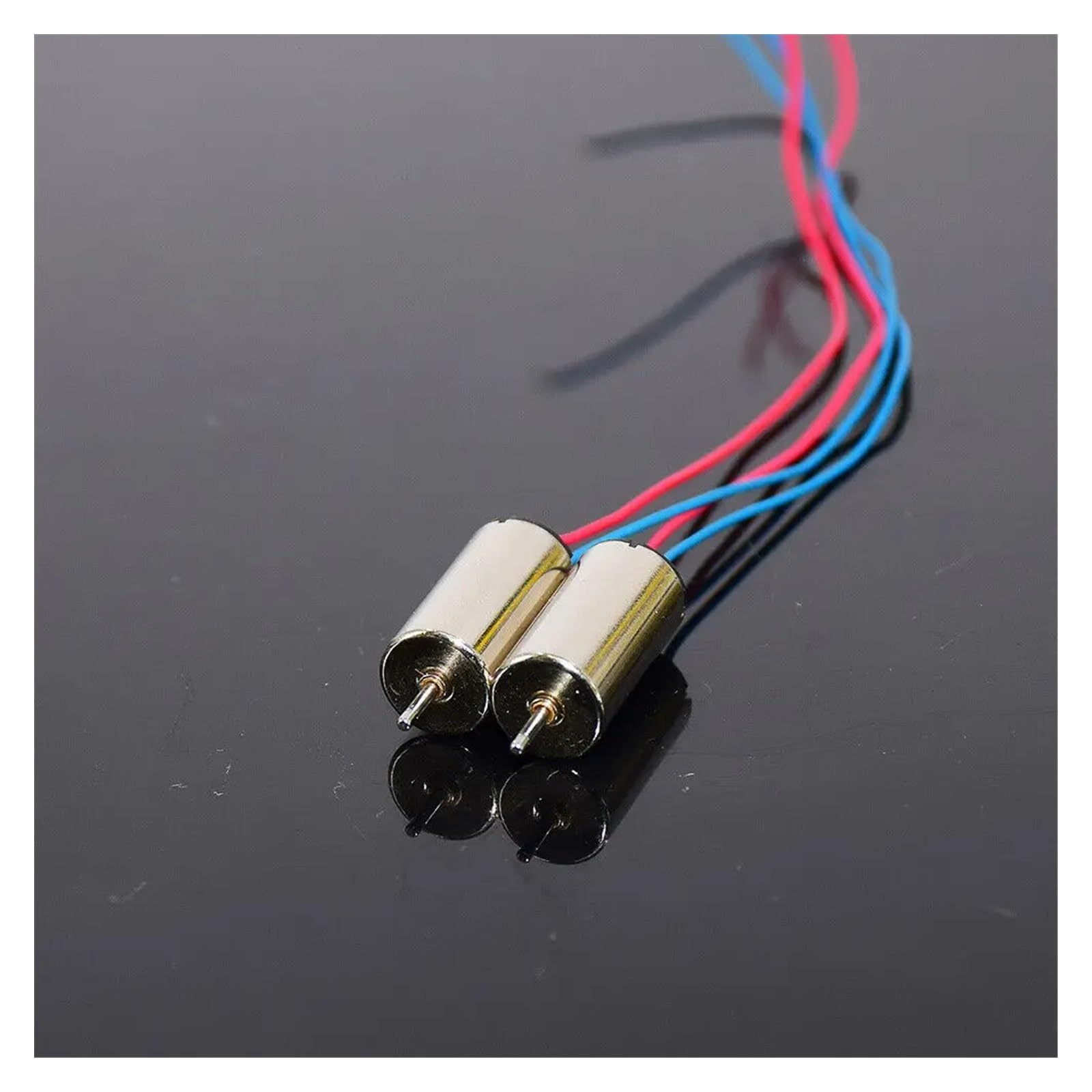 TSIOHKBS 2PC 8mm*16mm 0816 Coreless Electronic Starter 50000RPM High Speed DC Electronic Starter 3V 3.7V Shaft 5mm Long
