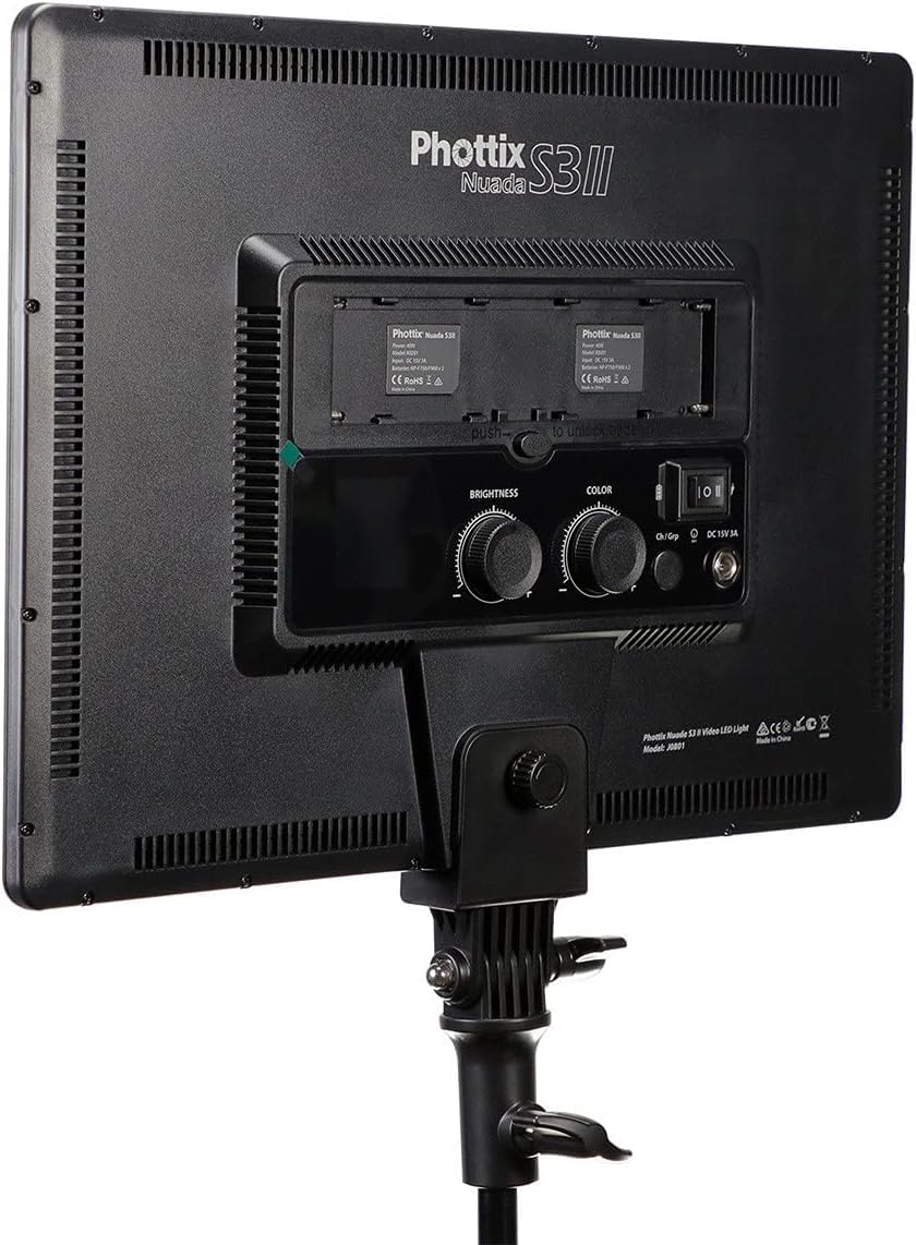 Amazon | Phottix Nuada S3II LED Light | Phottix | 定常光ライト