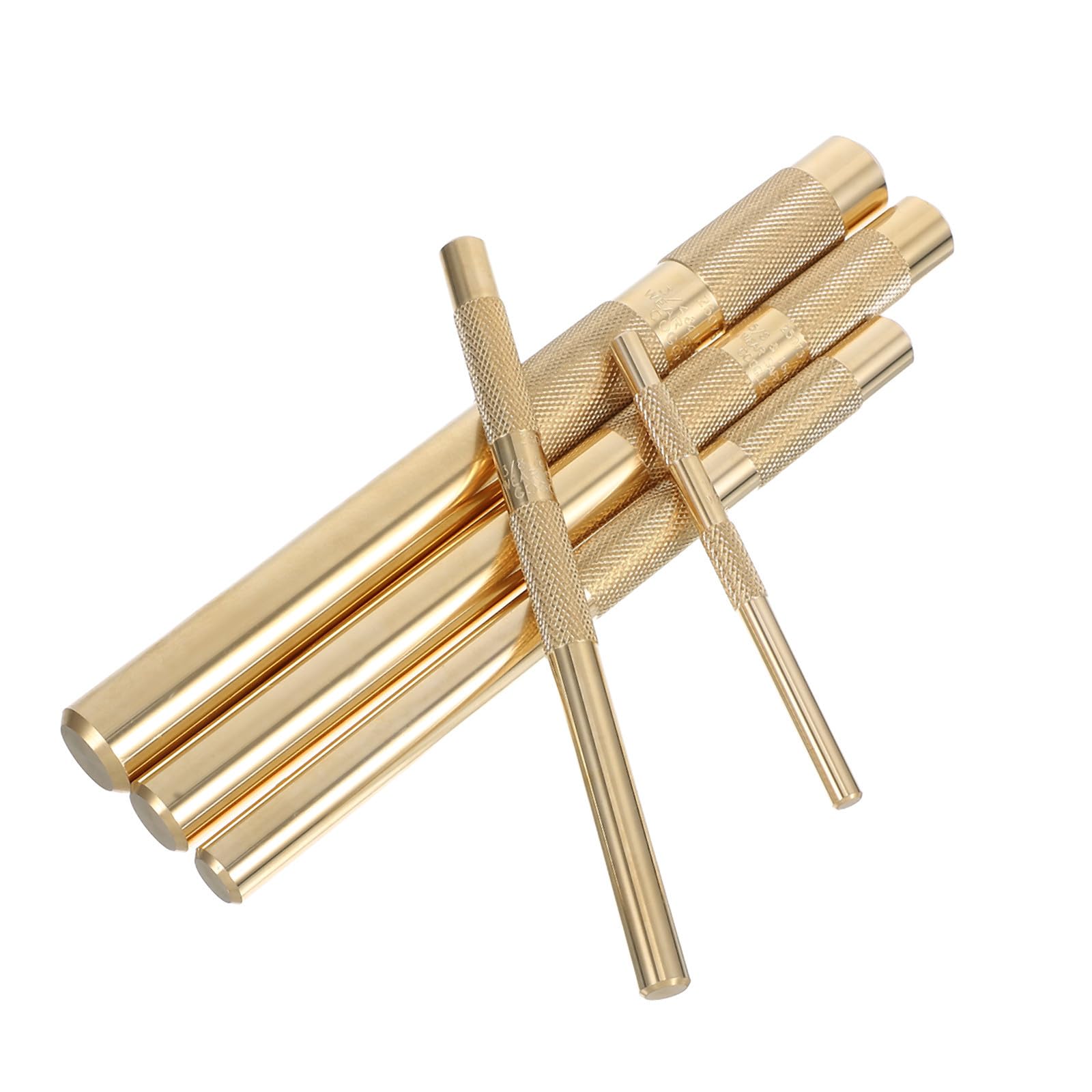 Jeu de Poinçons en Laiton 1/4 3/8 1/2 5/8 3/4 pour Perçage Précis