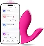 LOVENSE Flexer Vibrador Mariposa Bluetooth con Control Remoto App, Vibrador a Distancia para Parejas, Juguetes Eróticos para Mujer Sexuales