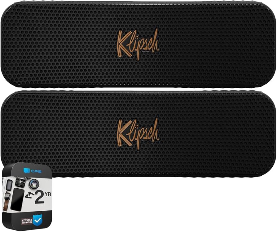 Amazon.com: Klipsch Detroit Portable Bluetooth Speaker (Pair) IP67