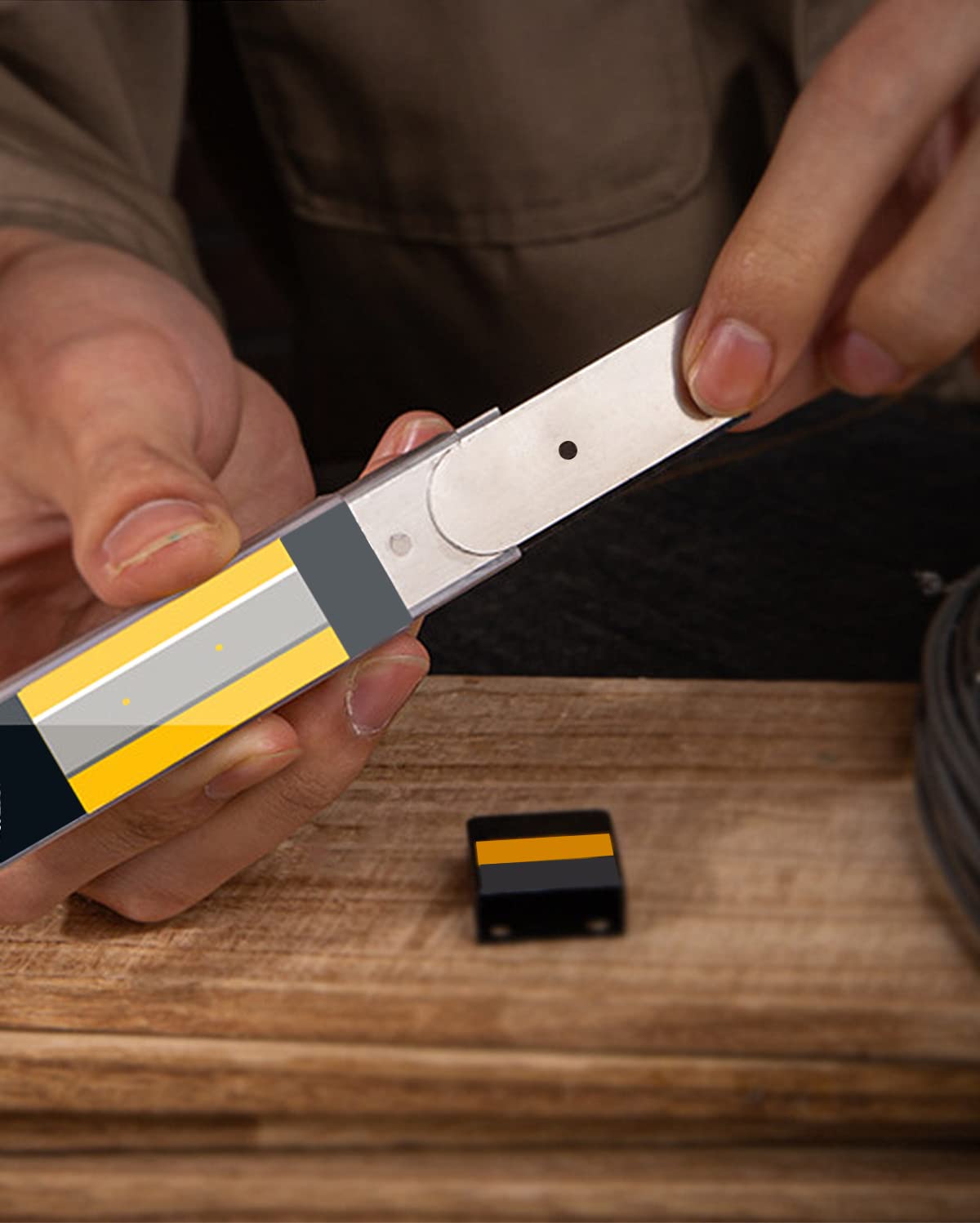 EHDIS 10 X Lames Pour Grattoir, Lames à Grattoir Industry, Rechange Lame, Pour Vitre, Colle