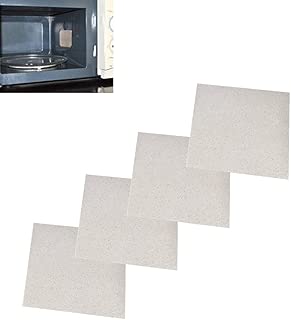 Fashionclubs 4pcs Microwave Oven Repairing Part Mica Plates Sheets 13cm x 13cm - coolthings.us
