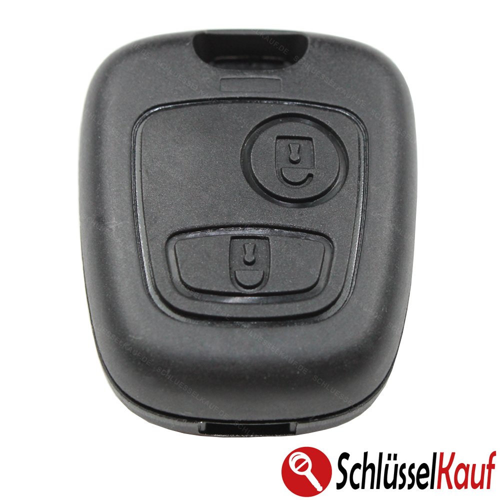 Obudowa kluczyka samochodowego z 2 przyciskami do Peugeot 106 107 206 207 208 407 806 Citroen C1 C2 C3 C4 C5 Xsara Picasso Saxo Saxo Toyota Aygo obudowa klucza bez elektroniki i transpondera