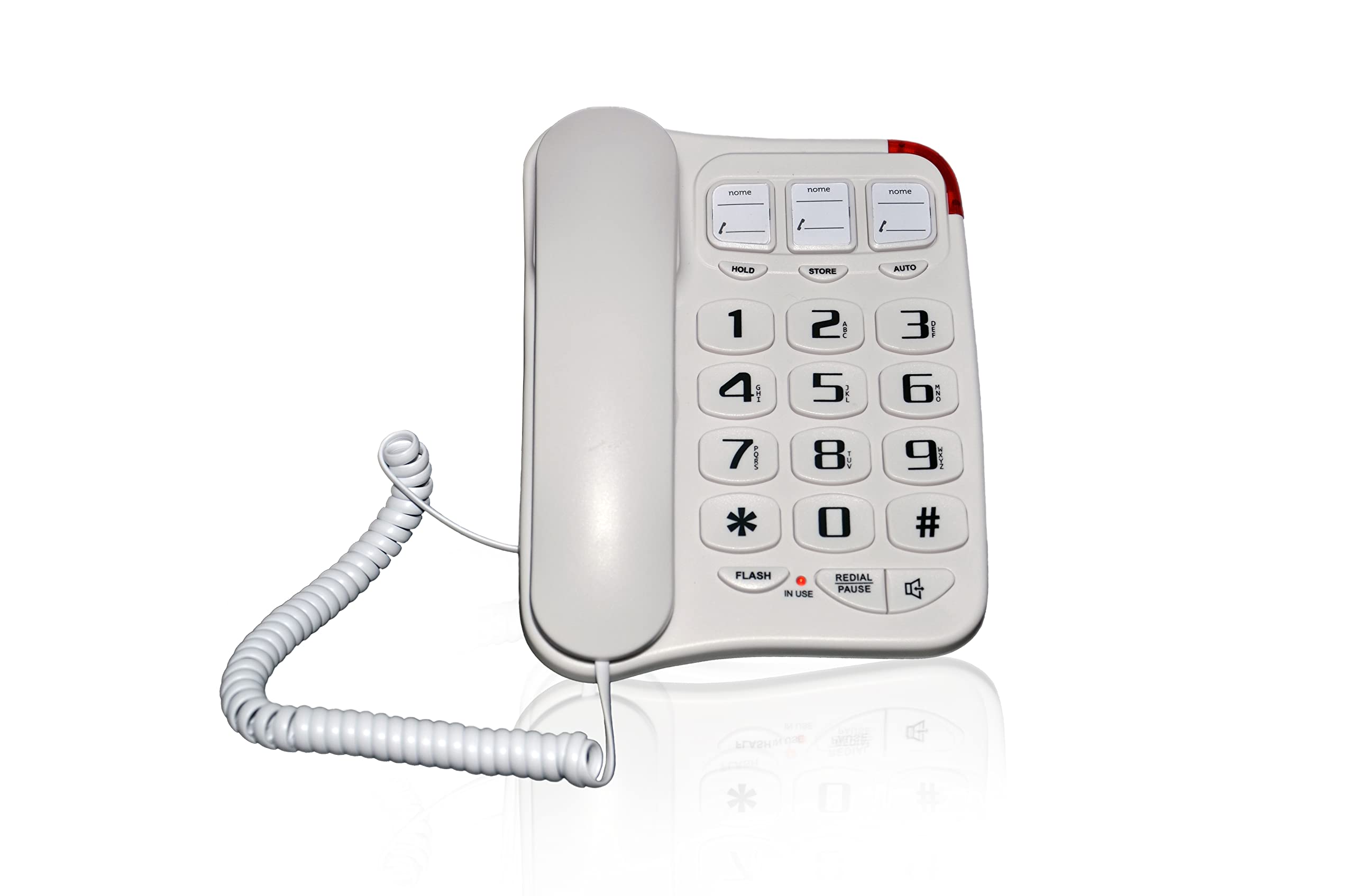 Buy Big Button Phone for Seniors Home, Photo Memory Corded Phone,Wired