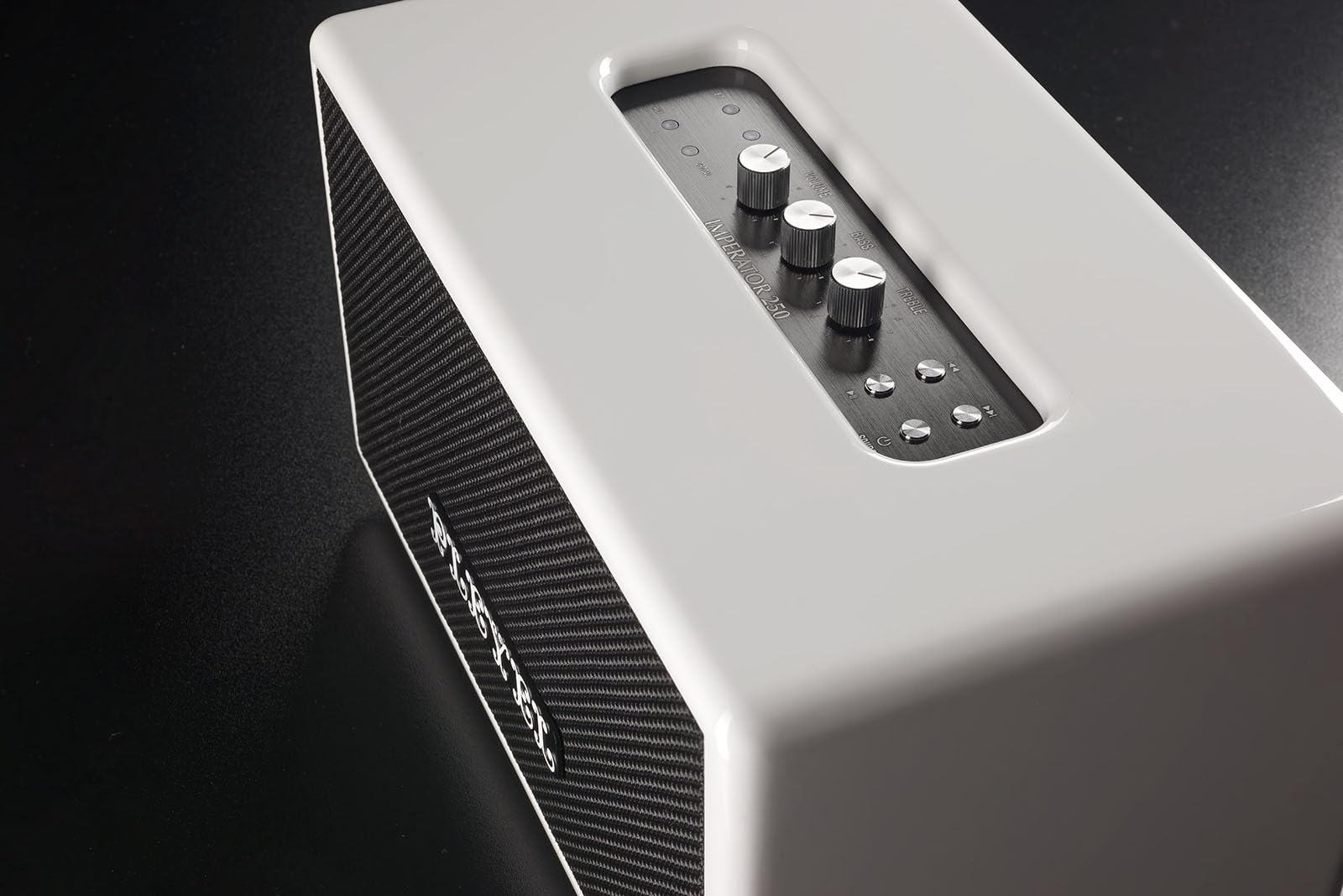 PLEYEL Imperator 250 - Enceinte sans Fil 2x50w Blanc Laqué