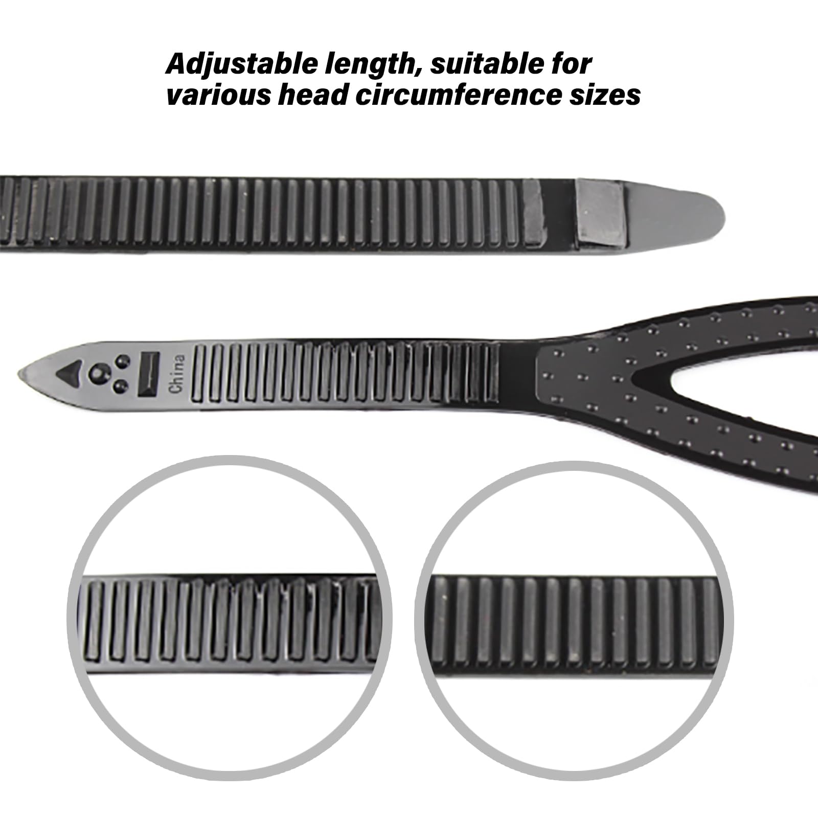 Cinturino in silicone per facciale subacquea, nuoto, snorkeling, immersioni, visiera, ricambio per snorkeling