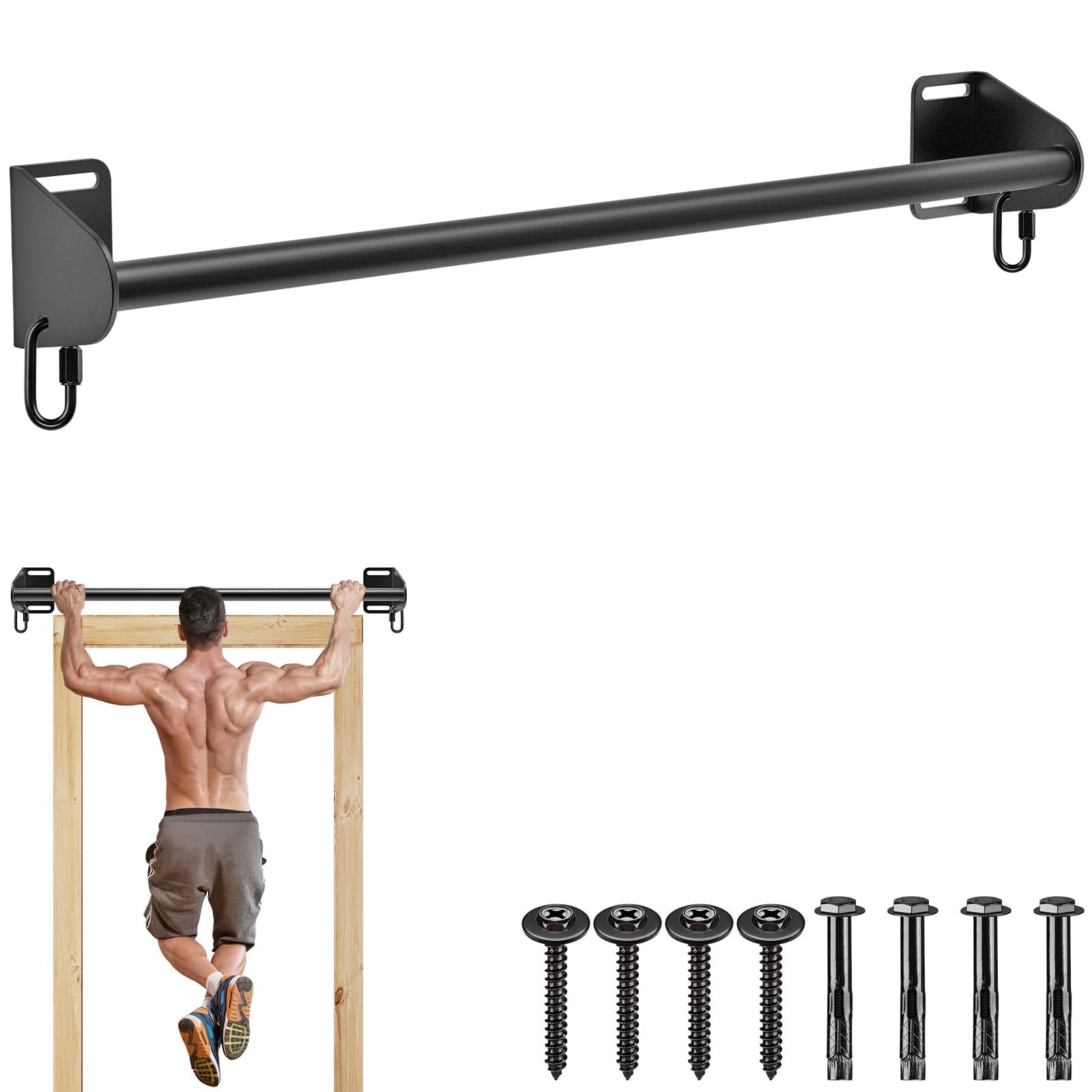 Wall Mounted Trend Welt Pull Up Bar Remo Con Barra De Dominadas De