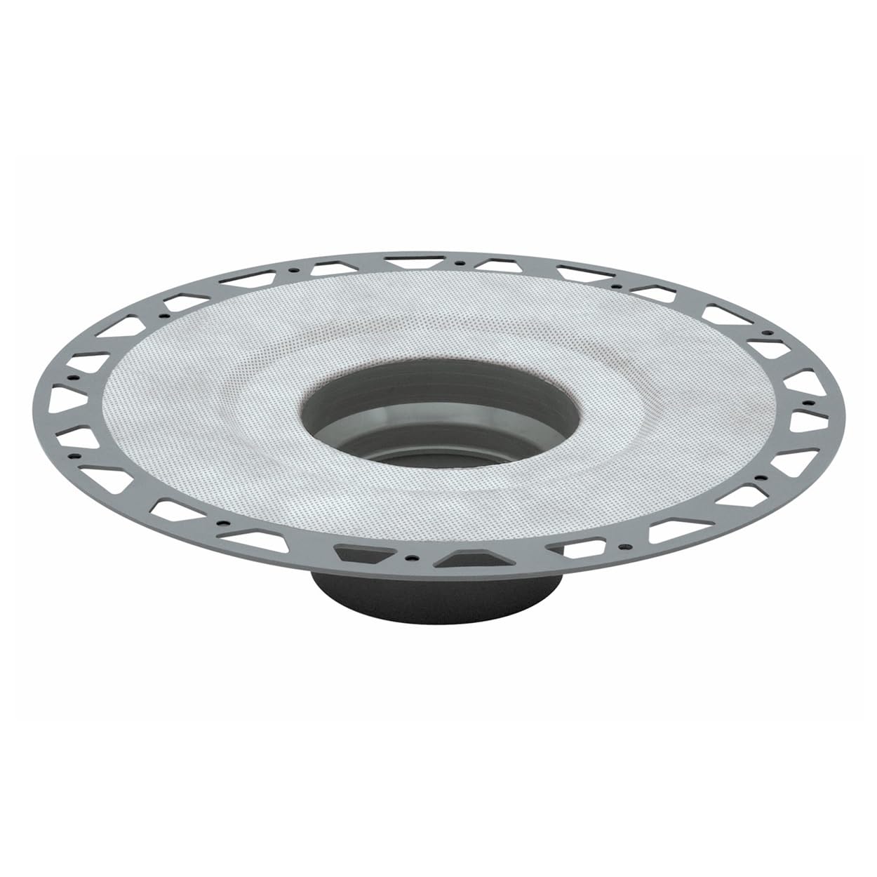 Schluter Kerdi-Drain PVC Flange Kit with 2" Outlet - Provides Drainage Solutions for Tiled Showers - KD2/PVC/FL