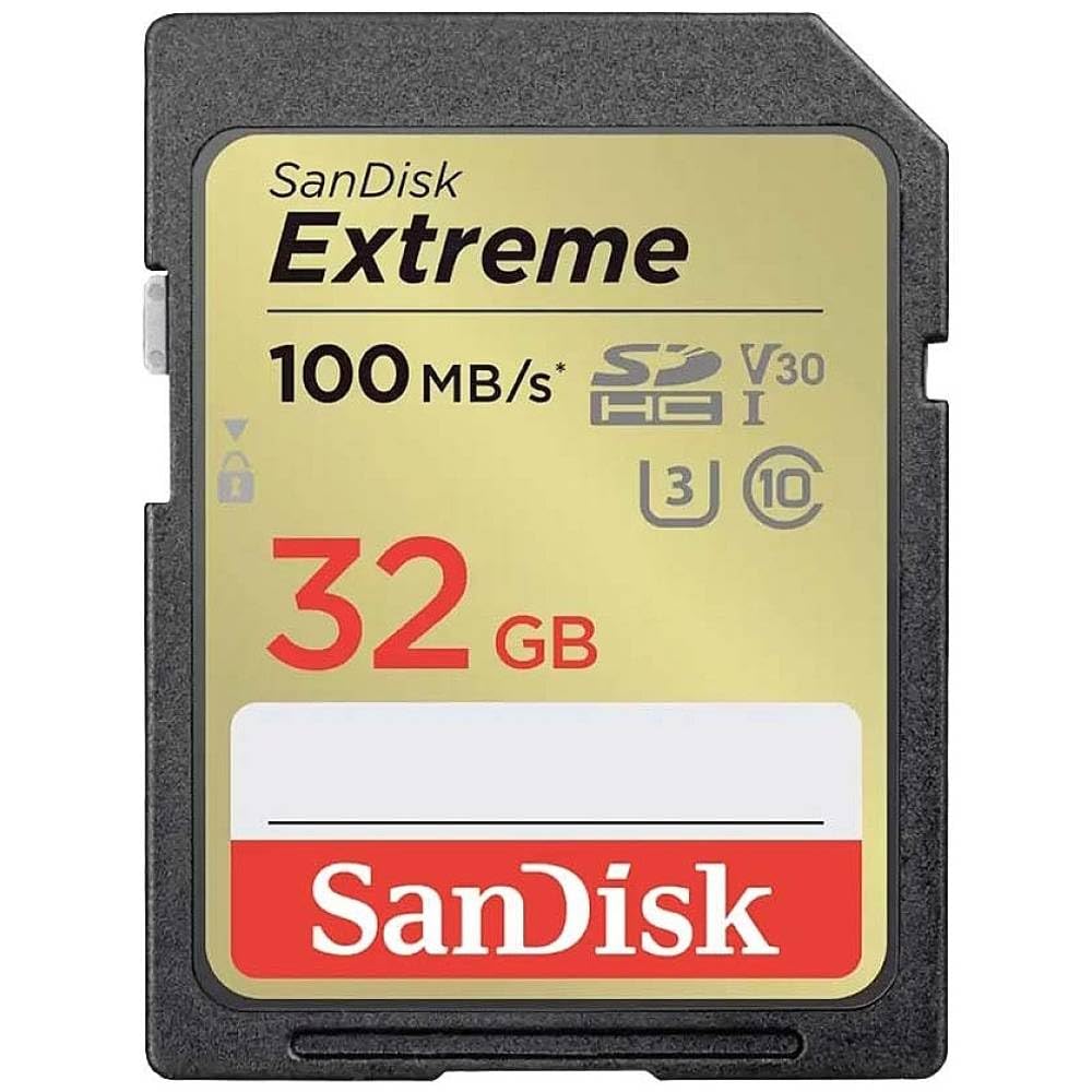 SANDISK EXTREME PLUS 32GB SDHC 100MB/S UHS-I C10