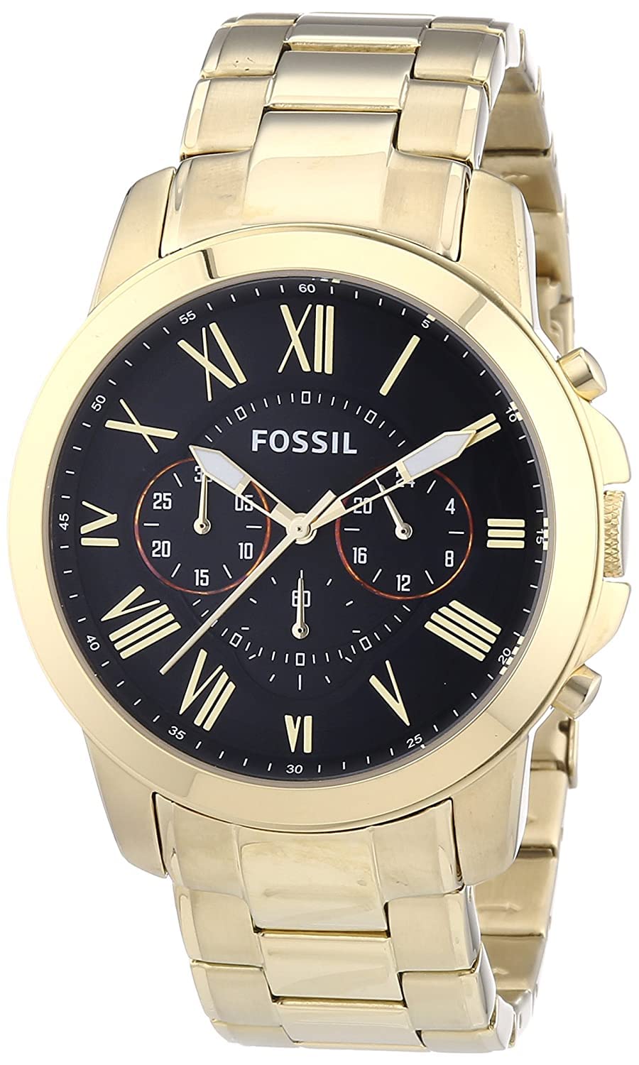 Fossil Mens Quartz Watch, Chronograph and Stainless Steel