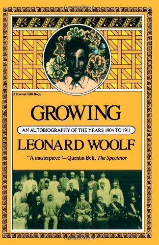 Growing: An Autobiography Of The Years 1904 To ... B012HTSY8Q Book Cover