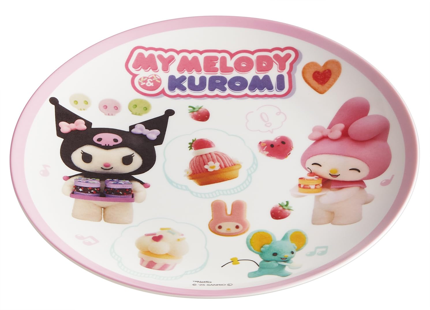 Amazon｜スケーター(Skater) メラミン プレート 20cm お皿 皿 サンリオ