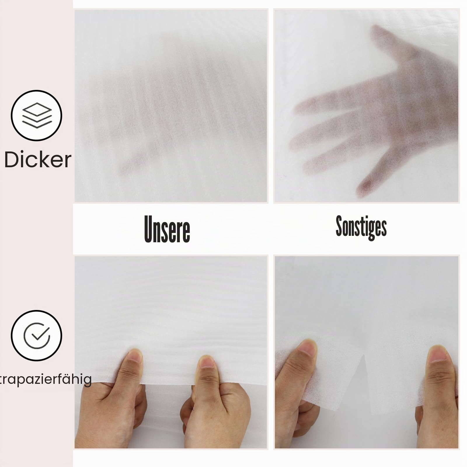 1 Packung Schaumstoff-Flachbild-TV-Abdeckung für Umzüge, passend für TV-Displays bis zu 165 cm B x 91,4 cm H, Displayschutzfolie zum Schutz beim Umzug, Aufbewahren, Malen oder Renovierung zu Hause