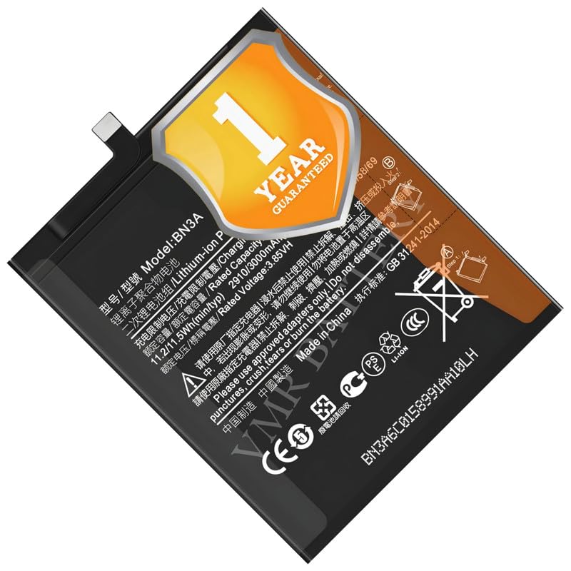Image of Original BN3A Battery Compatible for Xiaomi Redmi Go (M1903C3GG, M1903C3GH, M1903C3GI) - (3000mAh) - 1 Year Warranty K7