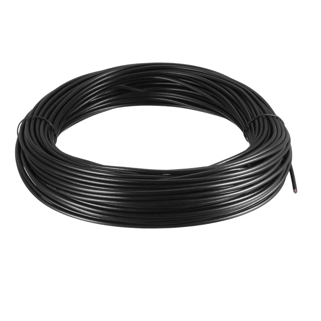 sourcing map Cable coaxial RF RG174 de extensión de antena 50 ohmios para conexión de extensión digital – 164 pies