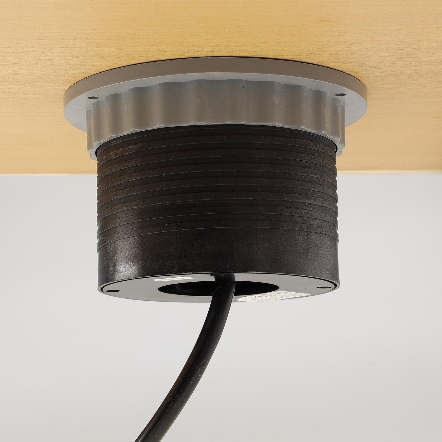 ChiliTec Wysuwane gniazdo wtykowe do zabudowy, 3 x USB-A, USB-C, ze stali nierdzewnej, z kablem 150 cm, 230 V, do kuchni, na biurko, blat roboczy